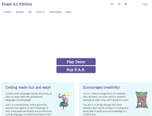 Tablet Screenshot of eraseallkittens.com